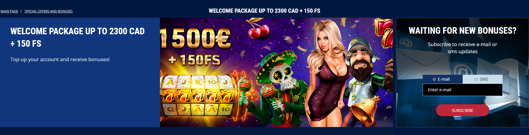 Casino Z Welcome Offer